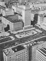 Plac Powstańców Warszawy in Warsaw during the 1960s