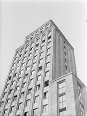 Functionalist insurance company office building in Warsaw designed by Marcin Weinfeld, built 1931-1933, restored post-war and converted to Hotel Warszawa