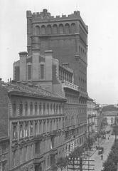 Historical view of Ulica Zielna street in Warsaw at the beginning of the 20th century