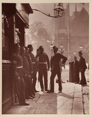 Recruiting Sergeants at Westminster by John Thomson, 1837-1921
