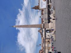 Flaminio Obelisk in Rome under a clear sky