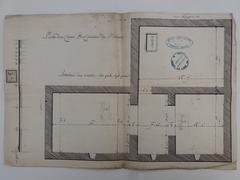 Plan of the cemetery at Église Saint-Nizier in Lyon