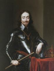Portrait of Charles I painted by Anthony van Dyck after an original in Arundel Castle