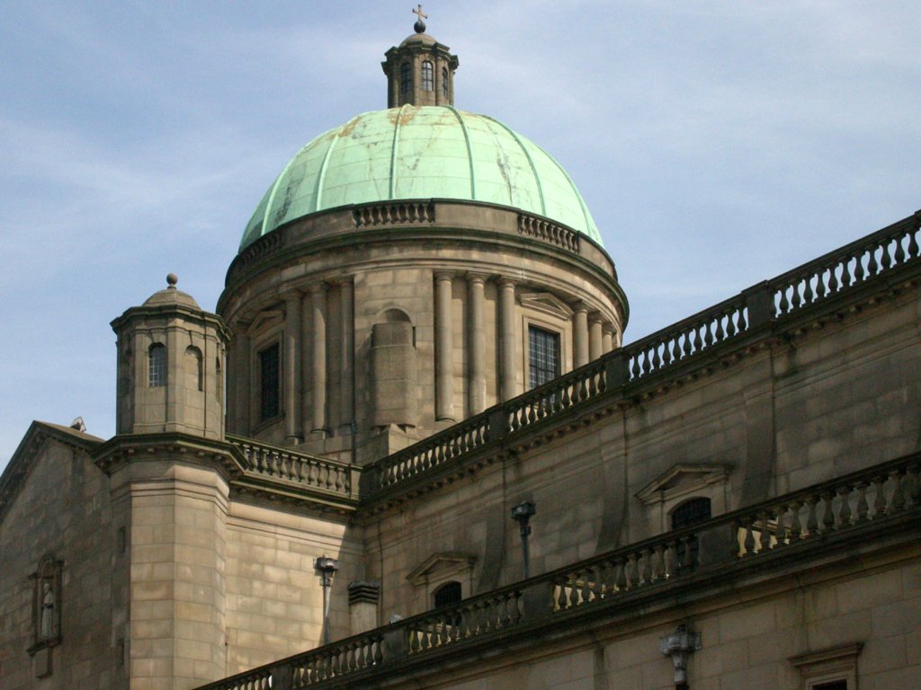 Dome of Birmingham Oratory in Edgbaston, West Midlands