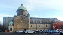 Birmingham Oratory listed building on Plough and Harrow Road, Edgbaston, Birmingham