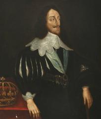Portrait of King Charles I of England in regal attire