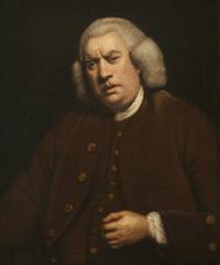 Portrait of Samuel Johnson by Joshua Reynolds