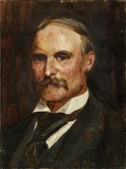 Portrait of Marmaduke C. William Flower (1849-1910) by George Wood at Pembroke College