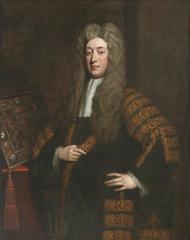 Portrait of Simon Harcourt 1st Viscount Harcourt Lord Chancellor