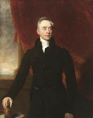 Portrait of Thomas Le Breton by Thomas Lawrence, historical painting from Pembroke College collection