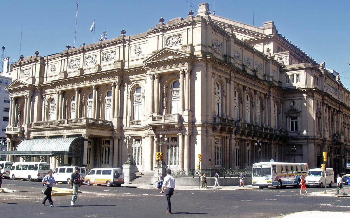 Colon Theatre in Buenos Aires Argentina
