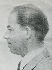 Portrait of Gerrit W. Kastein, Dutch neurologist and resistance fighter