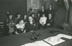 Illegal wedding of Hester Juliana Octavia van Lennep and Sandor Baracs in 1944