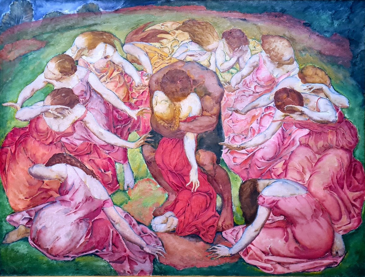Painting Princess and Swineherd by Gustav Wiethüchter