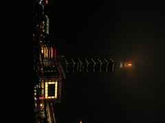 Taipei 101 skyscraper in 2005 during daytime with blue sky