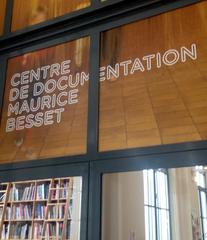 Entrance of Maurice-Besset Documentation Center at MAC Lyon