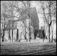 Gamla Uppsala Church exterior view from southwest