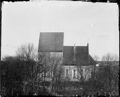Exterior view of Gamla Uppsala Church facing south
