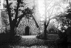 Gamla Uppsala Church in Old Uppsala, Uppland, Sweden, historic 11th-century church