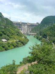 Bhakra Nangal Dam in India seen in 2008