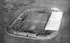 Old Trafford stadium in the 1920s