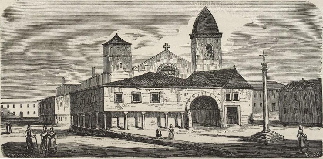 Santa María do Campo da Coruña church exterior