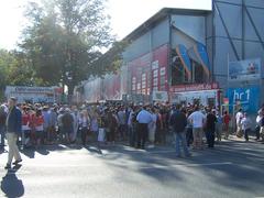 Stadion am Bruchweg football stadium in Mainz during daytime