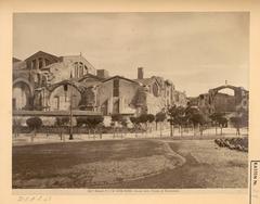 Ruins of the Baths of Diocletian in Rome