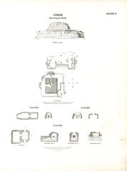 Historical illustration of Egyptian and Ethiopian monuments from 1842-1845 scientific expedition under King Friedrich Wilhelm IV of Prussia