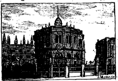 Historical Latin text page from 1713 book by Jacobus Gardynerus about a solemn meeting of London clergy at Sion College