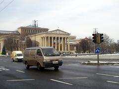 Heroes' Square in Budapest with iconic statues and grand architecture