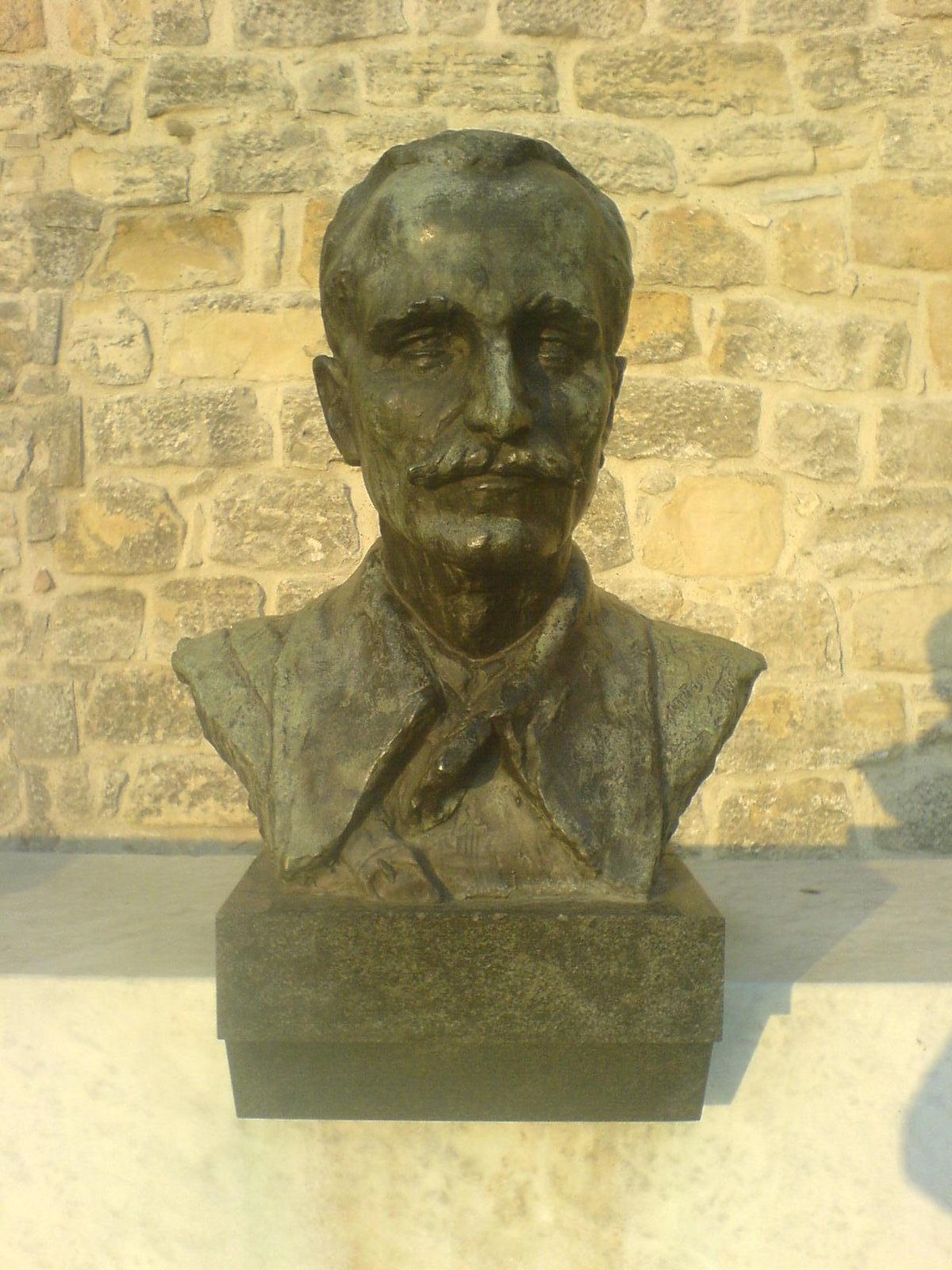 Monument of Ivan Milutinovic in Belgrade