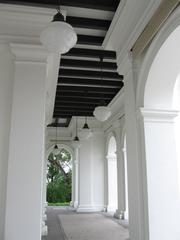 Istana in Singapore with its colonial architecture and lush surrounding greenery