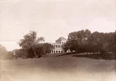 Paleis Government House of the Governor in Singapore, circa 1900-1910