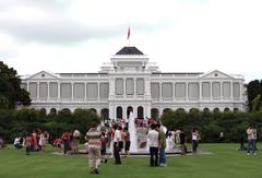 Istana presidential residence in Singapore surrounded by greenery