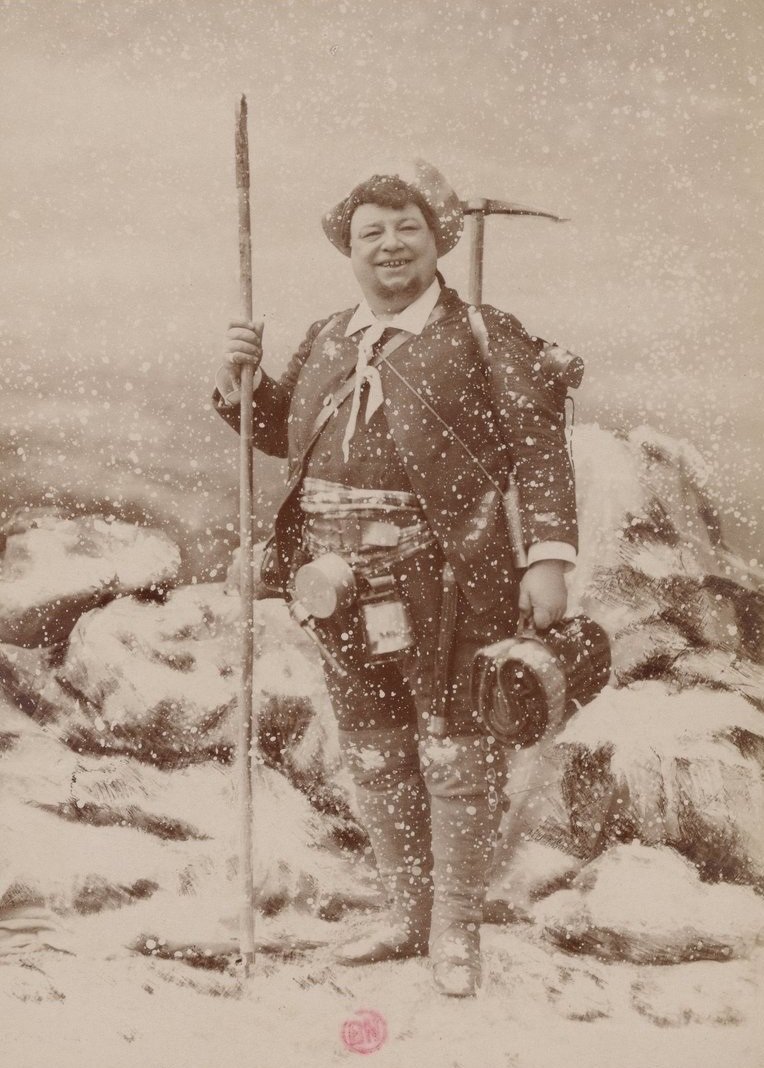 Dailly in the role of Tartarin in Tartarin sur les Alpes