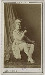 Portrait of Davenay, actress at Théâtre de la Gaîté, 1874