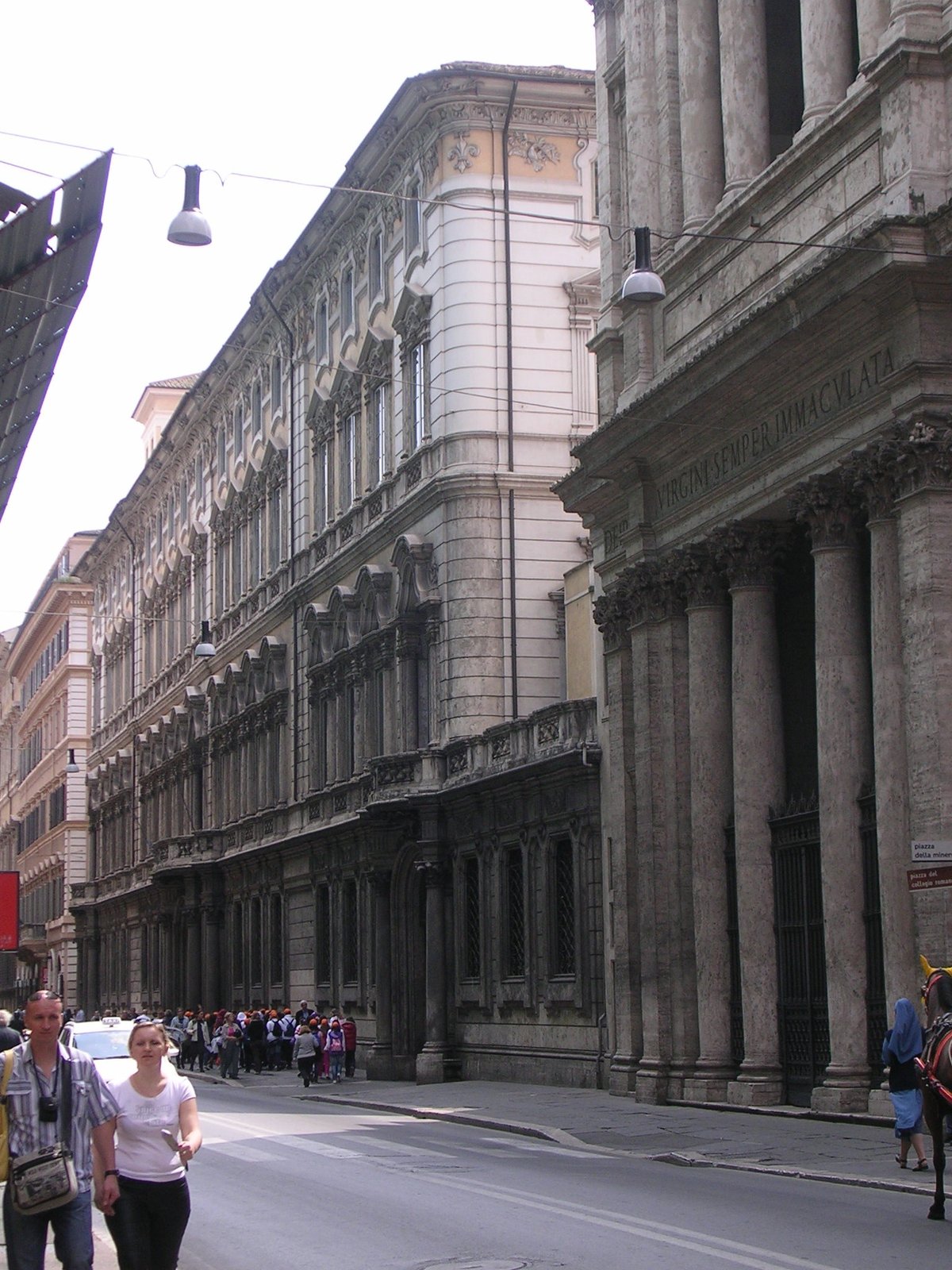 Facade of Palazzo Doria Pamphilj facing via del Corso