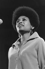 Abbey Lincoln singing at the Concertgebouw in Amsterdam in 1966