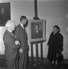 Presentation of portrait of Evert Cornelis at the Concertgebouw