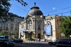 Operetta Theatre in Budapest Hungary exterior facade