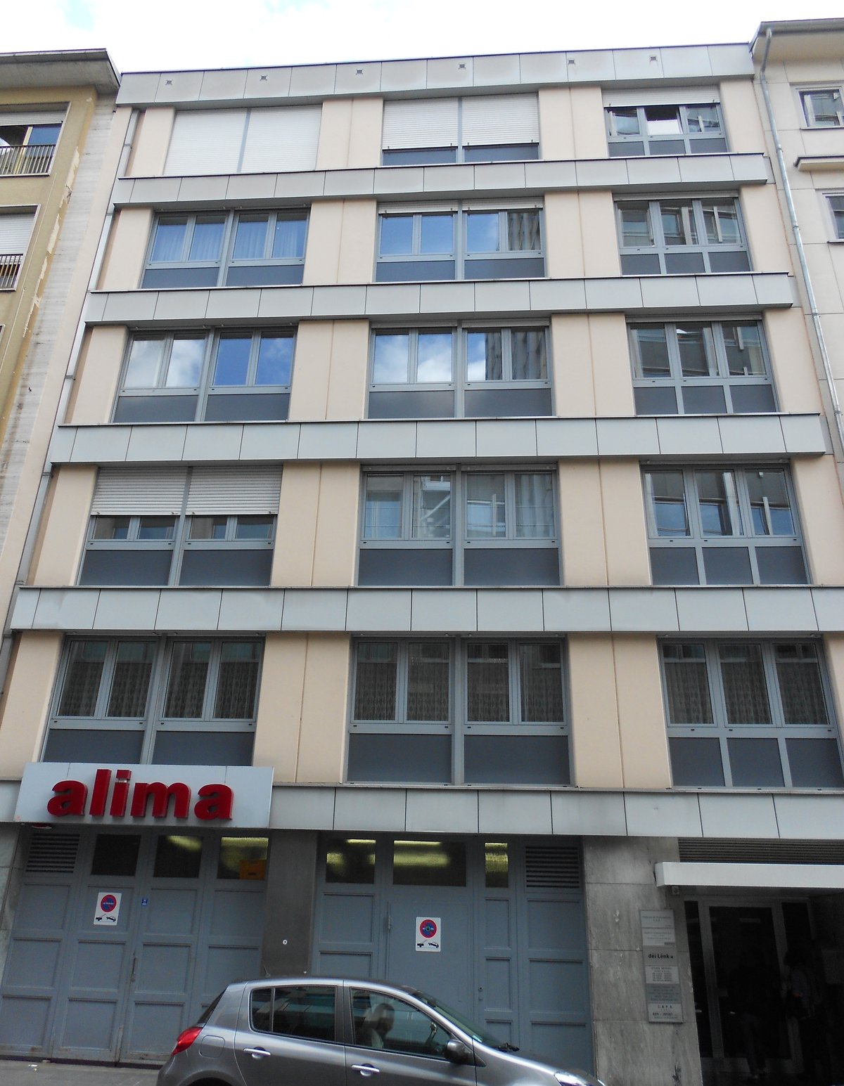 Headquarters building of the Luxembourgish political party Déi Lénk in rue Aldringen, Luxembourg City