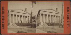 U.S. Treasury Building historic photograph