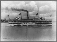 Steamer G. A. Boekling at Cedar Point in Ohio