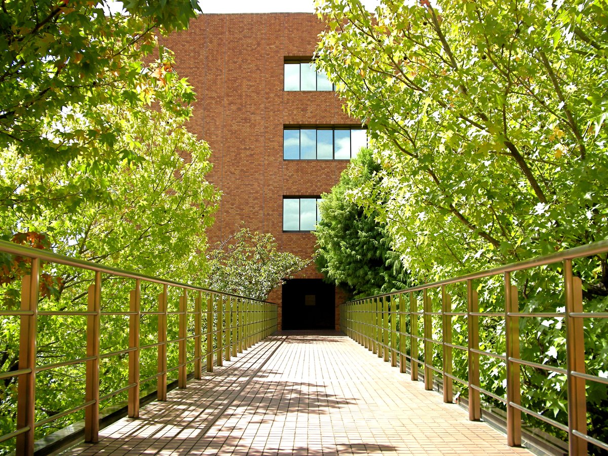 School building at Osaka Gakuin University in Osaka Japan