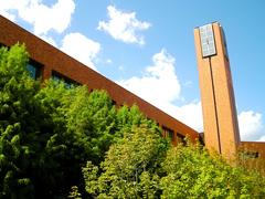 Clock Tower of Osaka Gakuin University in Osaka Japan