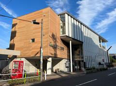 Exterior view of Daito Bunka Kaikan educational hall in Tokyo, Japan