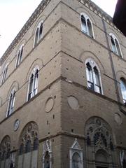 Orsanmichele corner view in Florence Italy