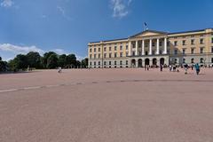 Royal Palace in Oslo Norway