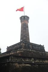 Hanoi Flag Tower Army Museum exterior in Hanoi, Vietnam